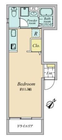 スペリオール渋谷本町の物件間取画像